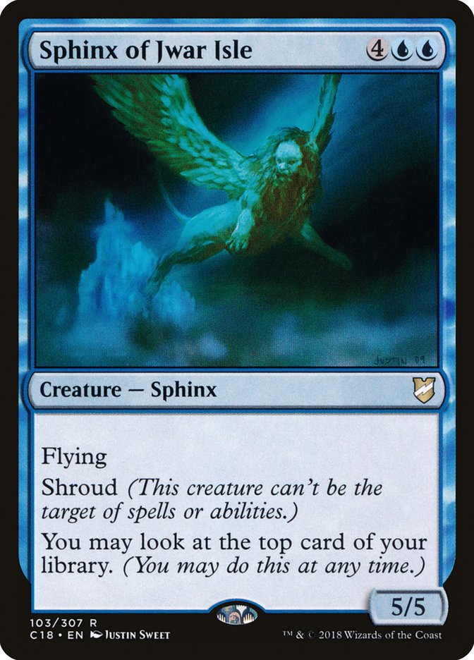 Sphinx of Jwar Isle - Commander 2018 (C18)