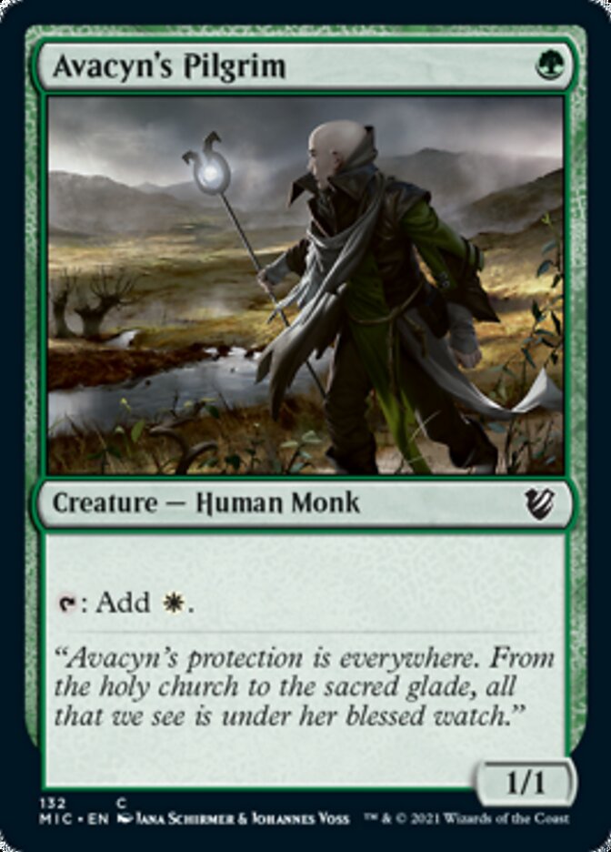 Avacyn's Pilgrim - Midnight Hunt Commander (MIC)