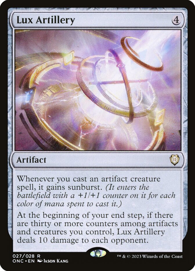 Lux Artillery - Phyrexia: All Will Be One Commander (ONC)