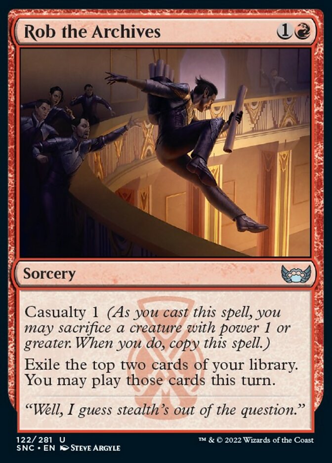 Rob the Archives - Streets of New Capenna (SNC)