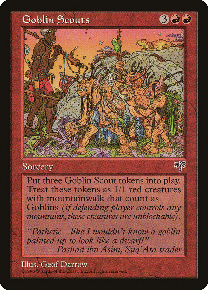 Goblin Scouts - Mirage (MIR)