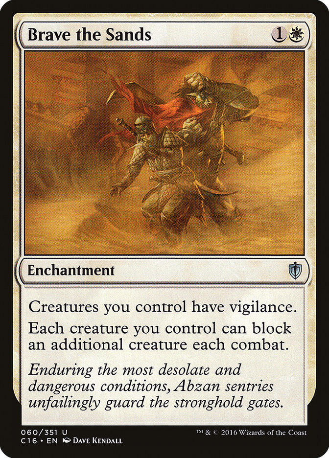 Brave the Sands - Commander 2016 (C16)