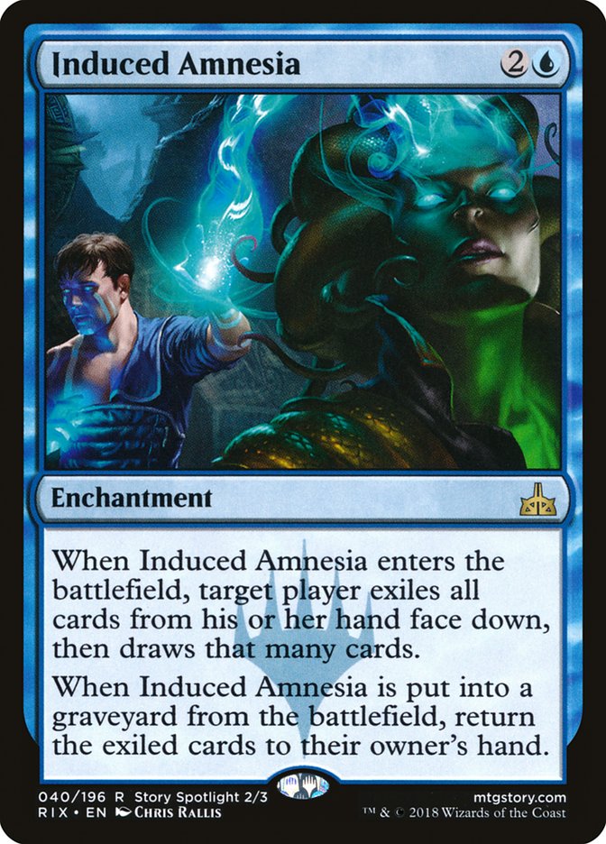 Induced Amnesia - Rivals of Ixalan (RIX)