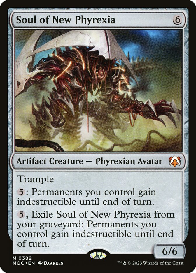 Soul of New Phyrexia - March of the Machine Commander (MOC)