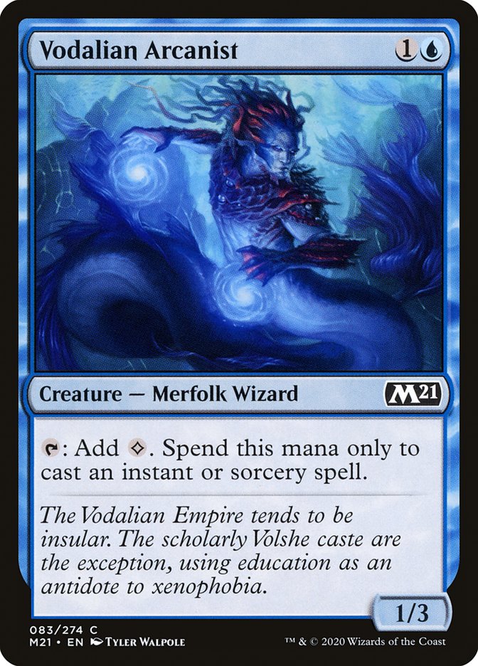Vodalian Arcanist - Core Set 2021 (M21)