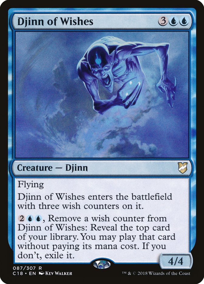 Djinn of Wishes - Commander 2018 (C18)