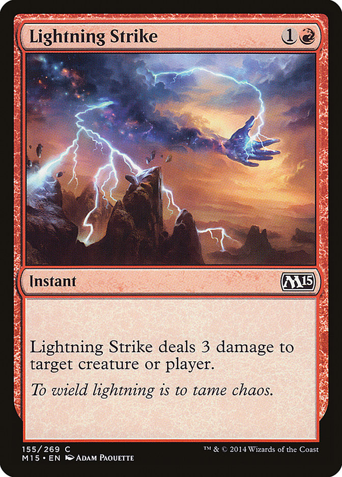 Lightning Strike - Magic 2015 (M15)