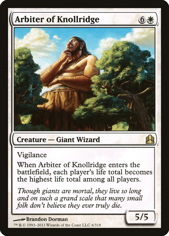 Arbiter of Knollridge - Commander 2011 (CMD)