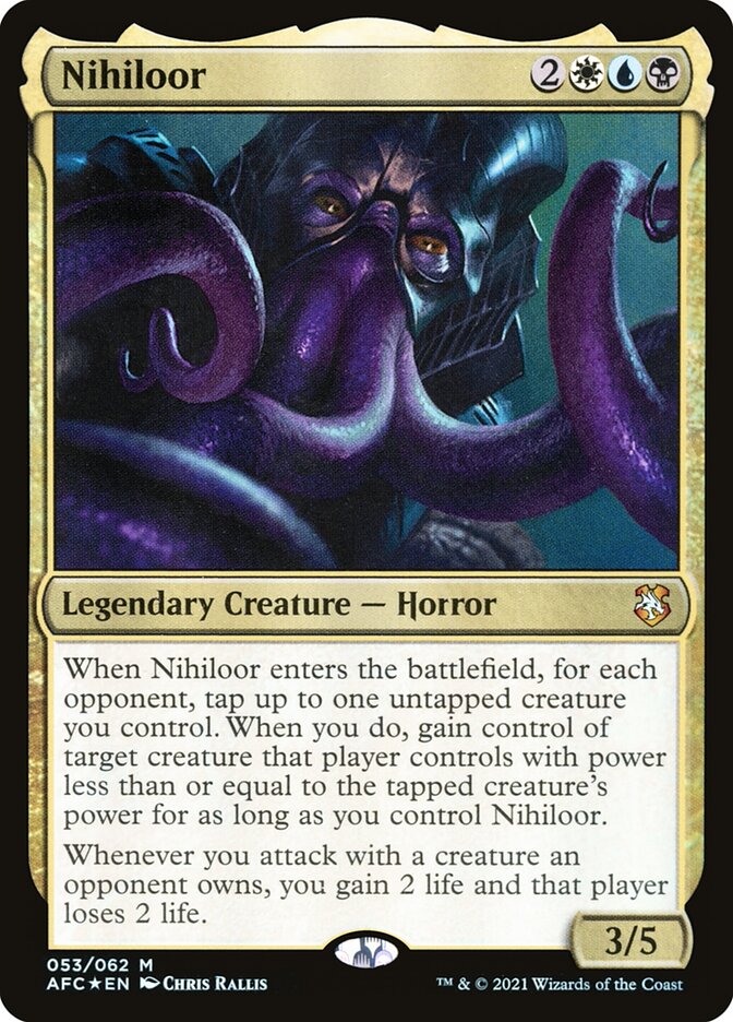 Nihiloor - Forgotten Realms Commander (AFC)