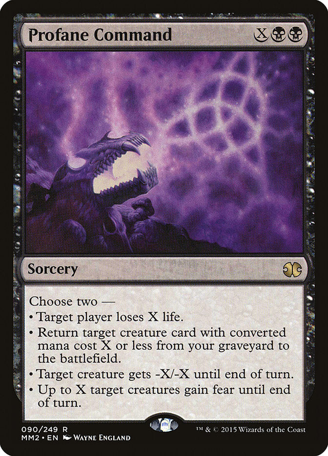 Profane Command - Modern Masters 2015 (MM2)