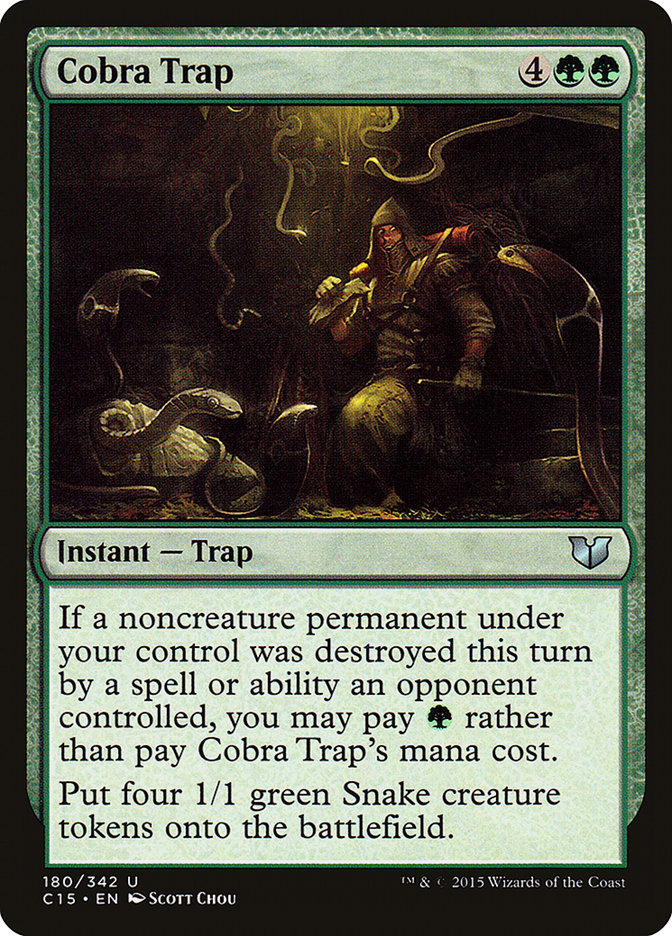 Cobra Trap - Commander 2015 (C15)