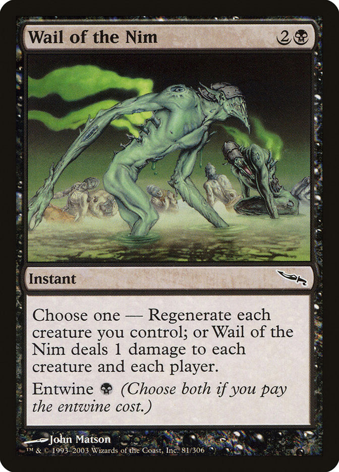 Wail of the Nim - Mirrodin (MRD)