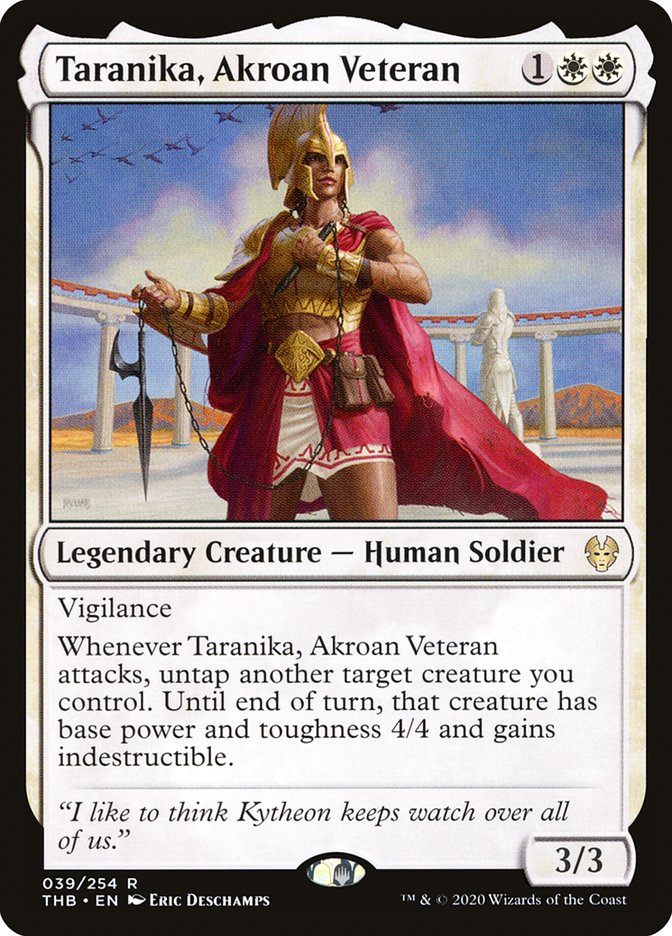 Taranika, Akroan Veteran - Theros Beyond Death (THB)