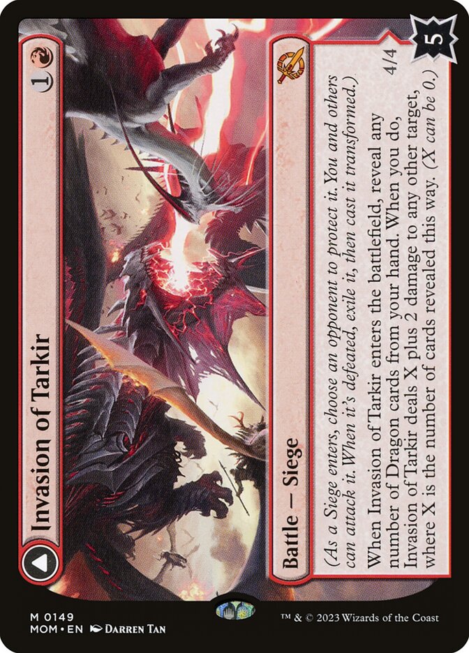 Invasion of Tarkir // Defiant Thundermaw - March of the Machine (MOM)