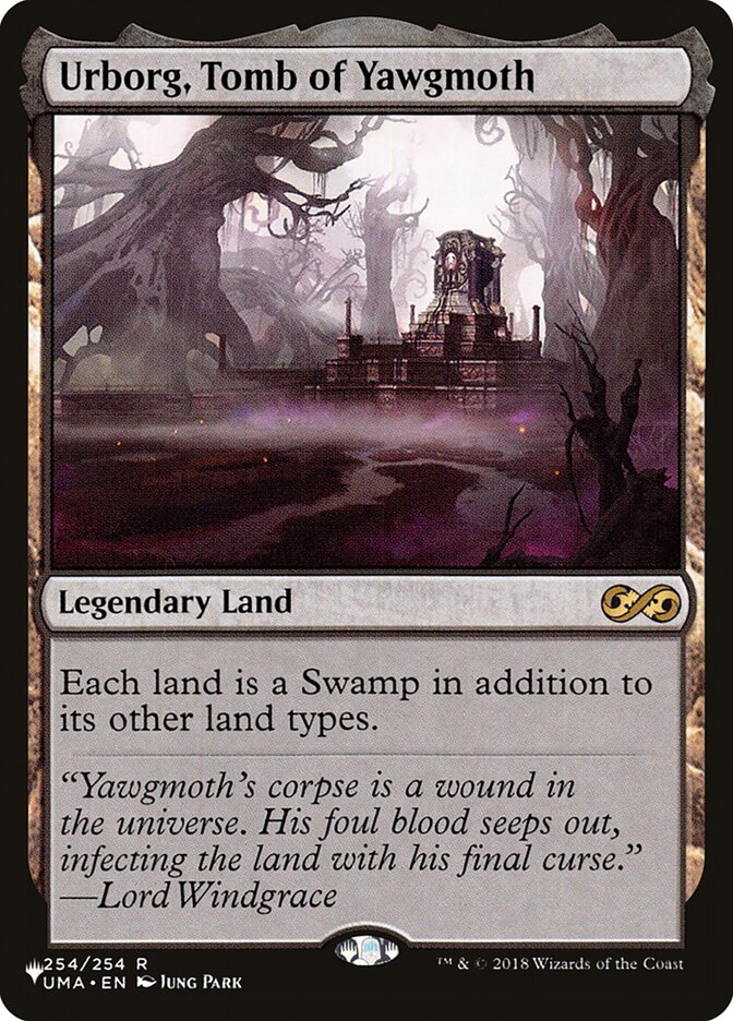 Urborg, Tomb of Yawgmoth - The List (PLIST)