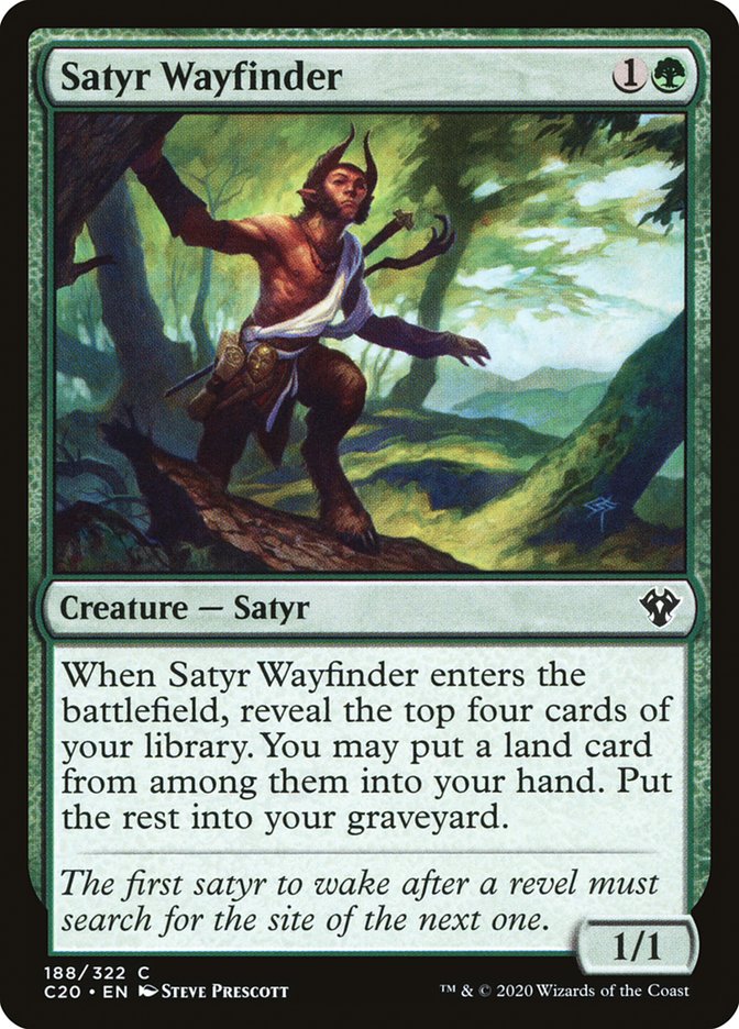 Satyr Wayfinder - Commander 2020 (C20)