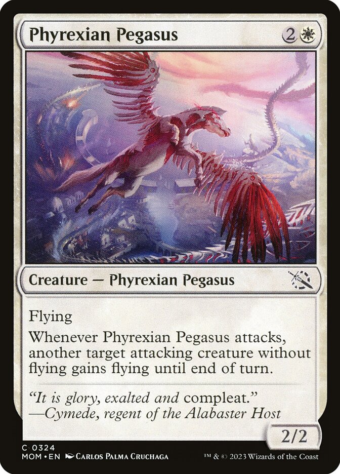 Phyrexian Pegasus - March of the Machine (MOM)