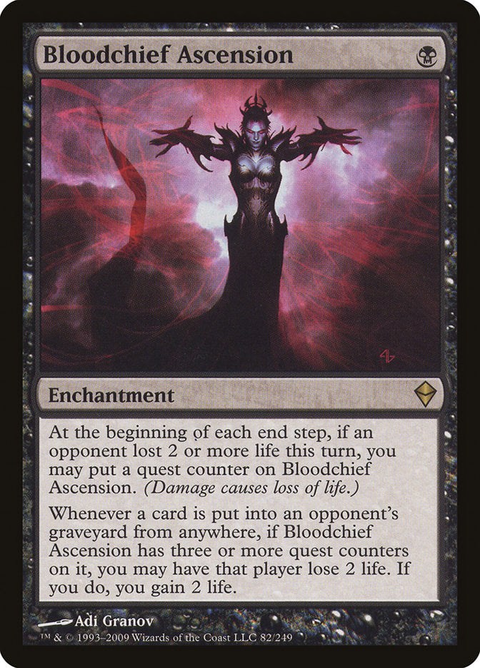 Bloodchief Ascension - Zendikar (ZEN)