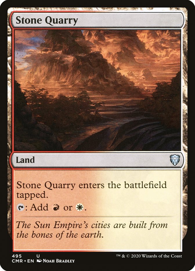 Stone Quarry - Commander Legends (CMR)