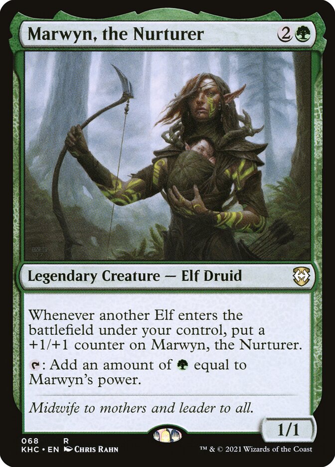 Marwyn, the Nurturer - Kaldheim Commander (KHC)
