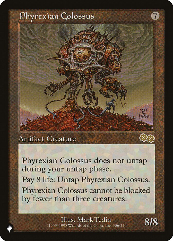 Phyrexian Colossus - The List (PLIST)