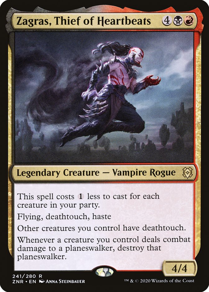 Zagras, Thief of Heartbeats - Zendikar Rising (ZNR)