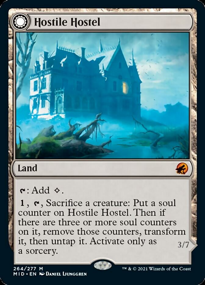 Hostile Hostel // Creeping Inn - Innistrad: Midnight Hunt (MID)