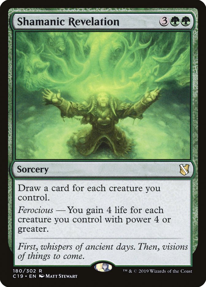 Shamanic Revelation - Commander 2019 (C19)