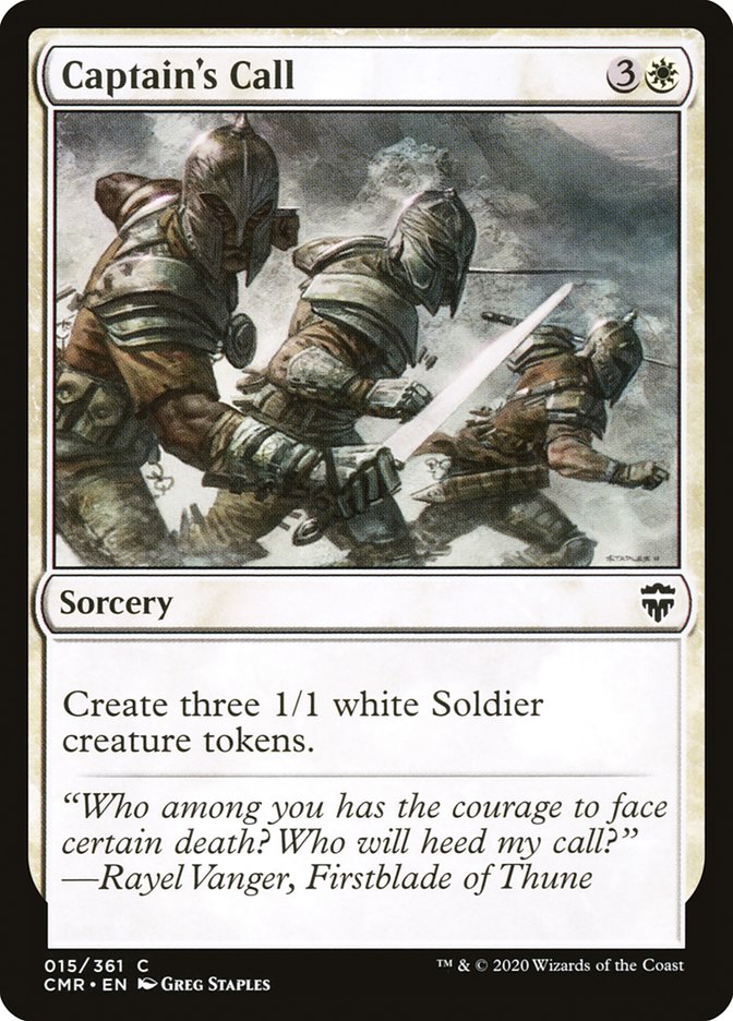 Captain's Call - Commander Legends (CMR)