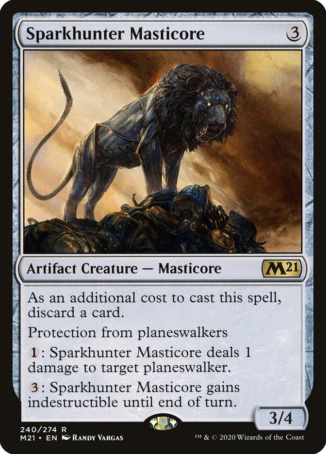 Sparkhunter Masticore - Core Set 2021 (M21)
