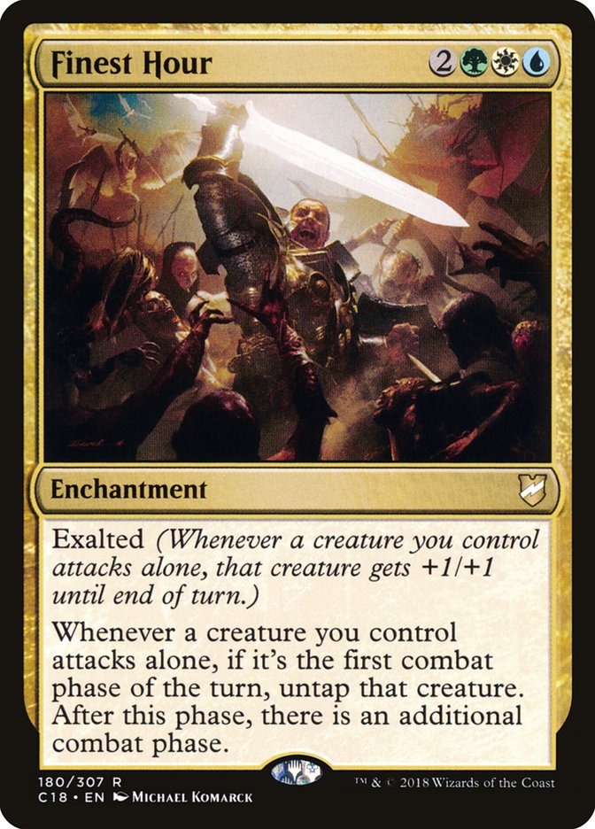 Finest Hour - Commander 2018 (C18)