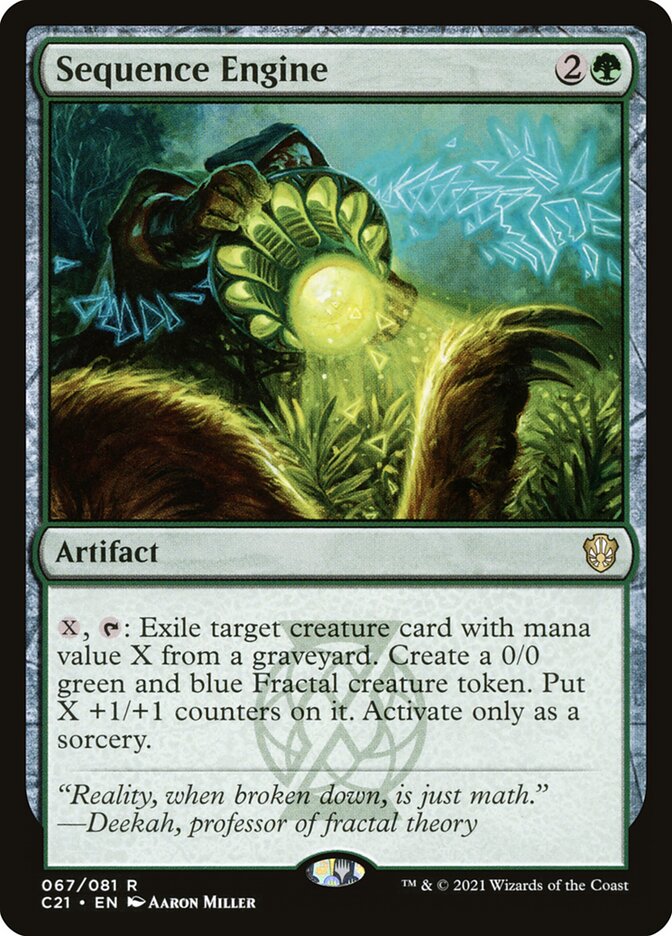 Sequence Engine - Commander 2021 (C21)