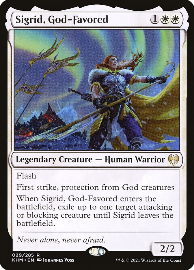 Sigrid, God-Favored - Kaldheim (KHM)