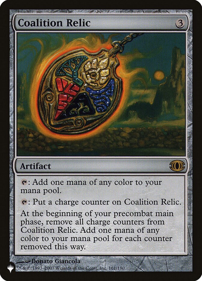 Coalition Relic - The List (PLIST)