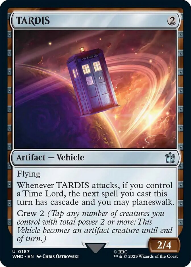 TARDIS - Doctor Who (WHO)
