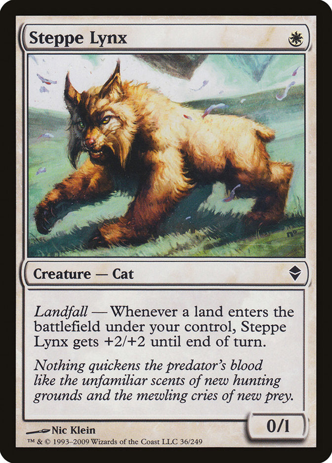 Steppe Lynx - Zendikar (ZEN)