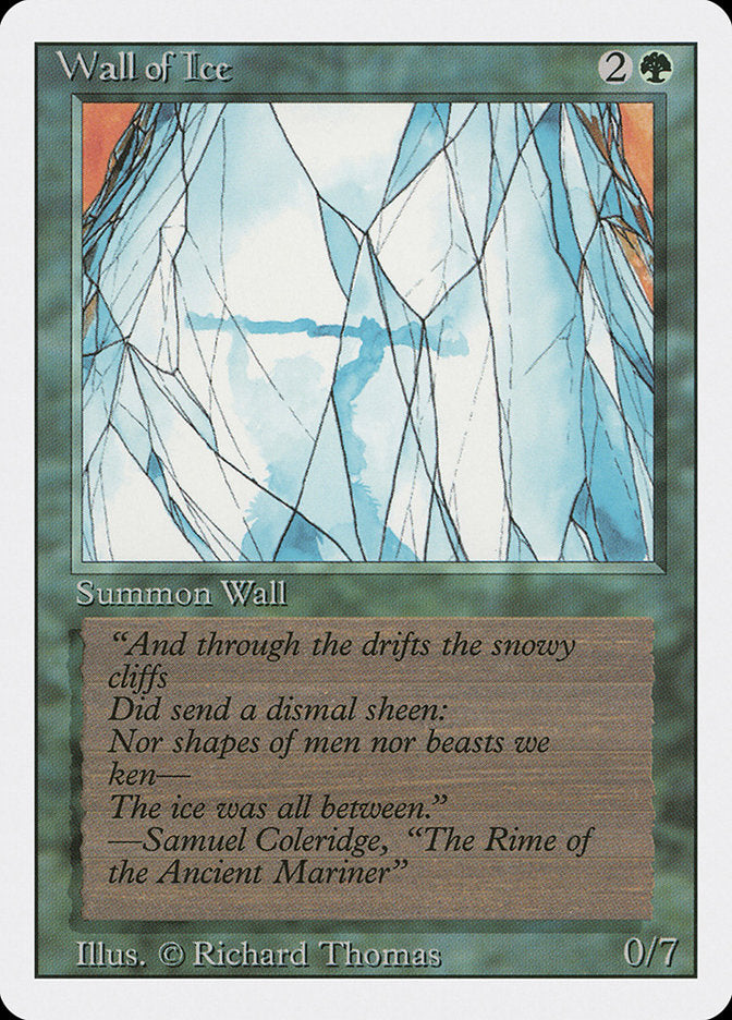 Wall of Ice - Revised Edition (3ED)