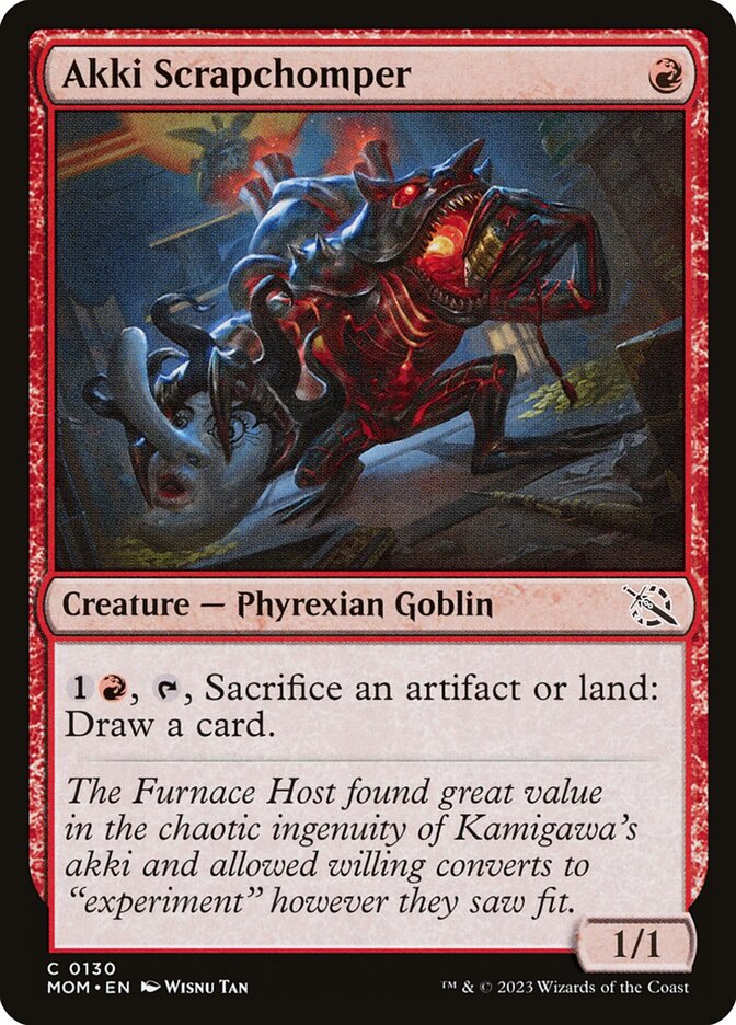 Akki Scrapchomper - March of the Machine (MOM)