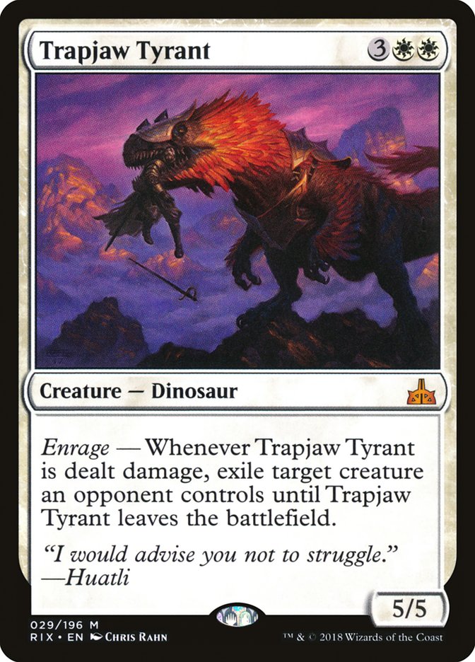 Trapjaw Tyrant - Rivals of Ixalan (RIX)