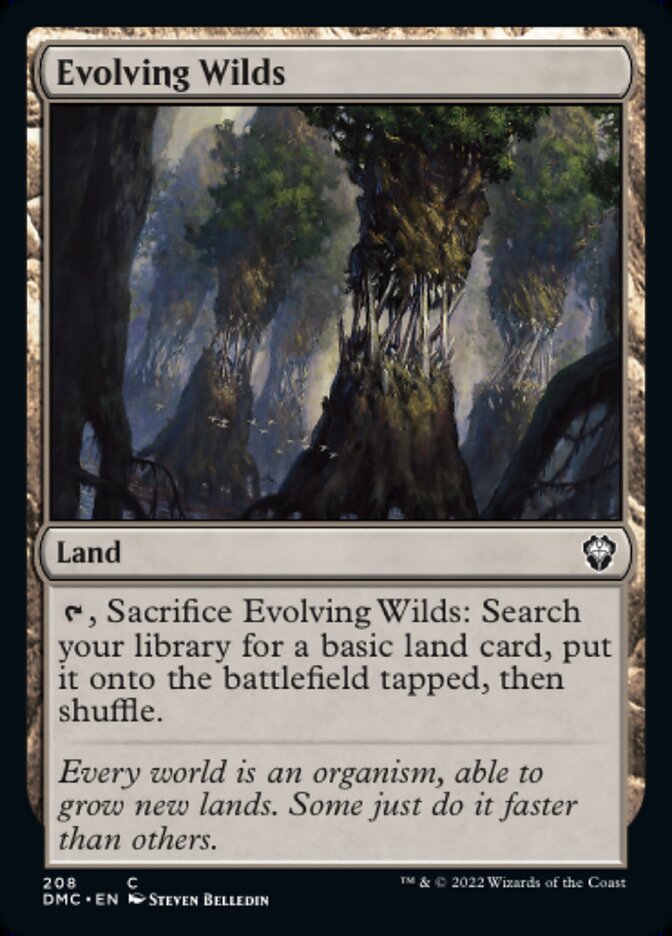 Evolving Wilds - Dominaria United Commander (DMC)