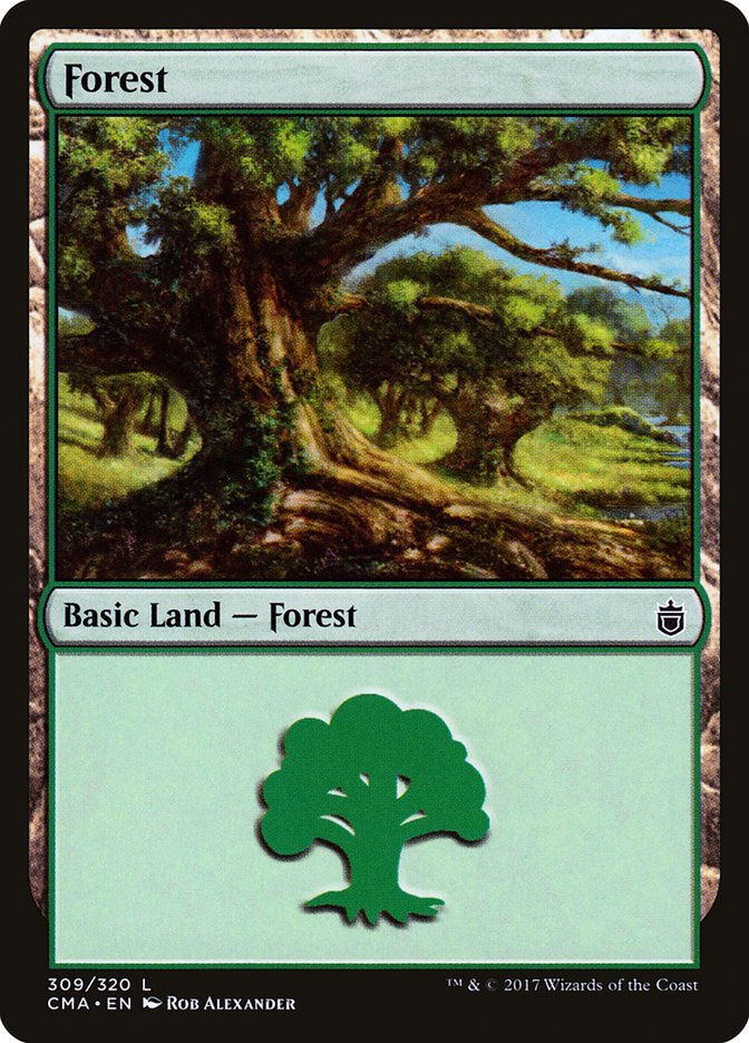 Forest (309) - Commander Anthology (CMA)