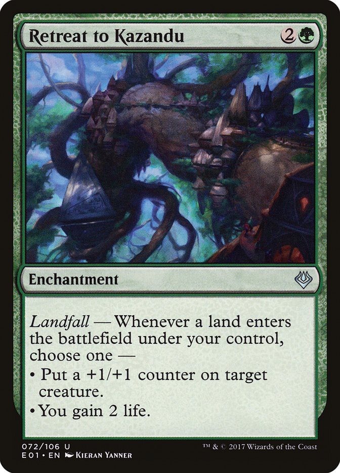 Retreat to Kazandu - Archenemy: Nicol Bolas (E01)