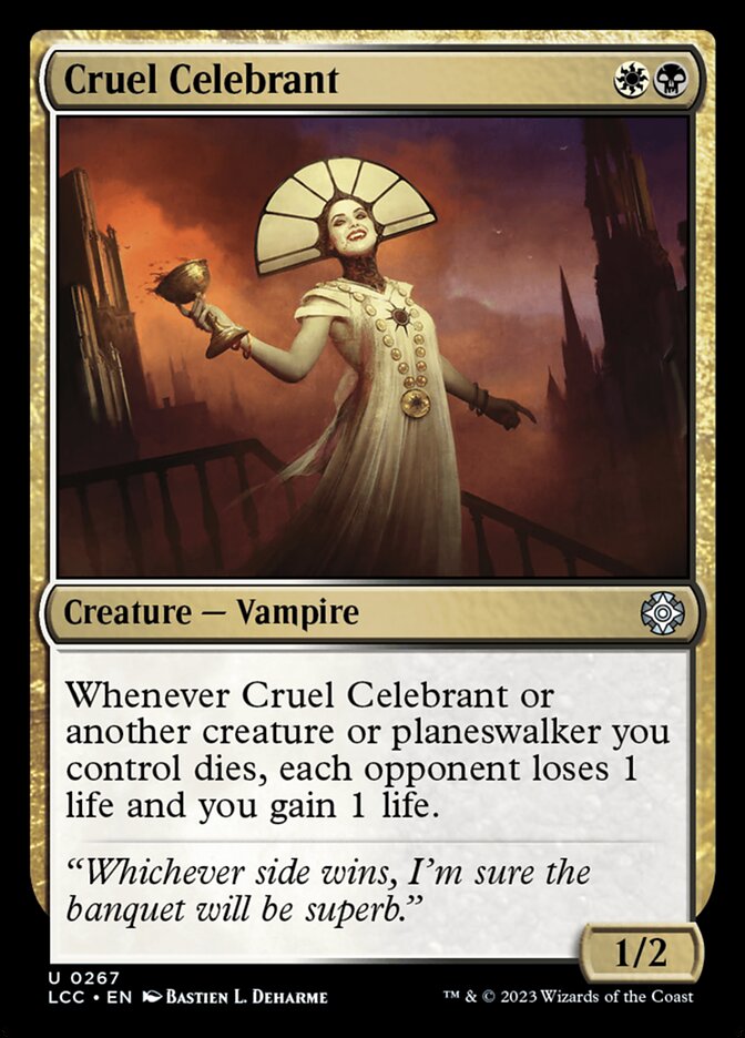 Cruel Celebrant - Lost Caverns of Ixalan Commander (LCC)