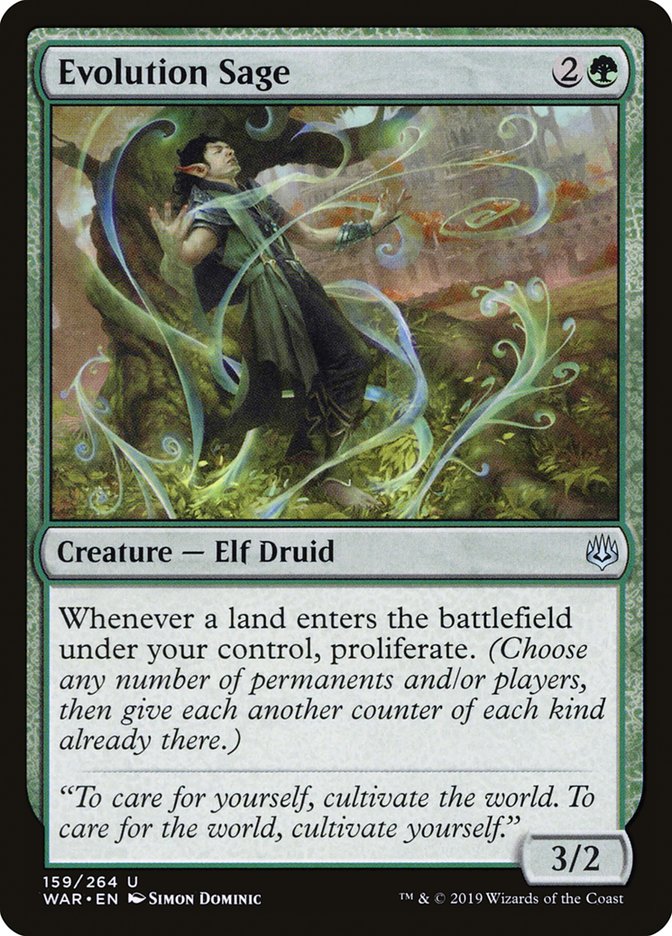 Evolution Sage (159) - War of the Spark (WAR)