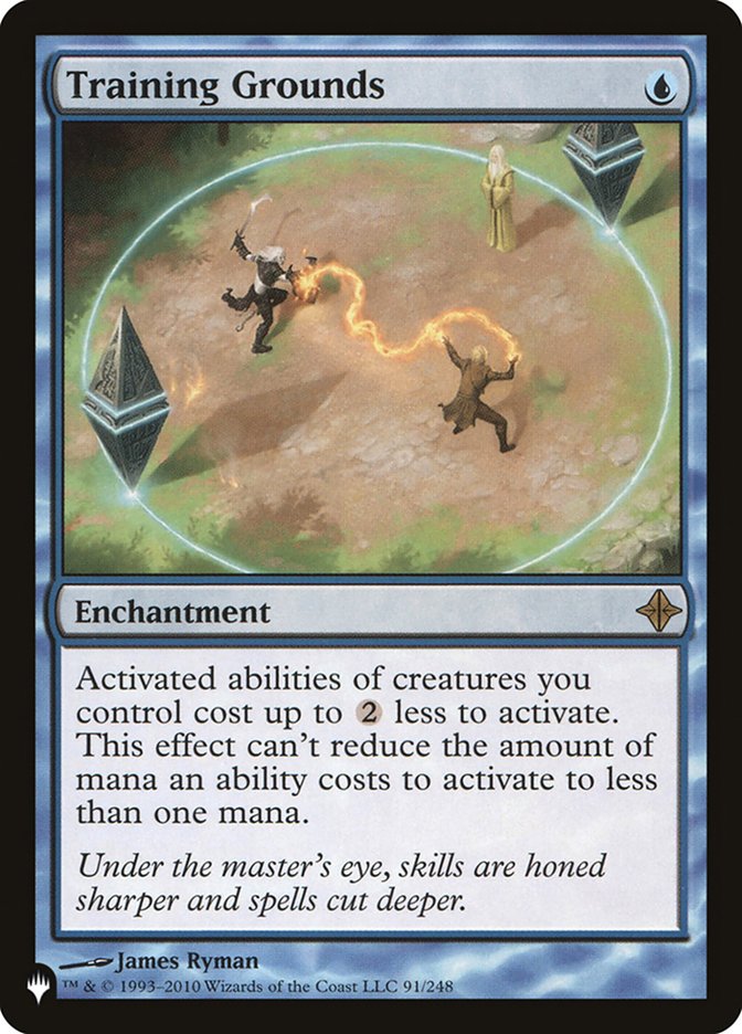 Training Grounds - The List (PLIST)