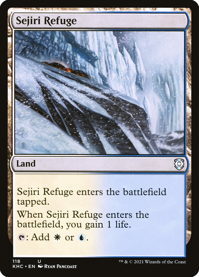 Sejiri Refuge - Kaldheim Commander (KHC)
