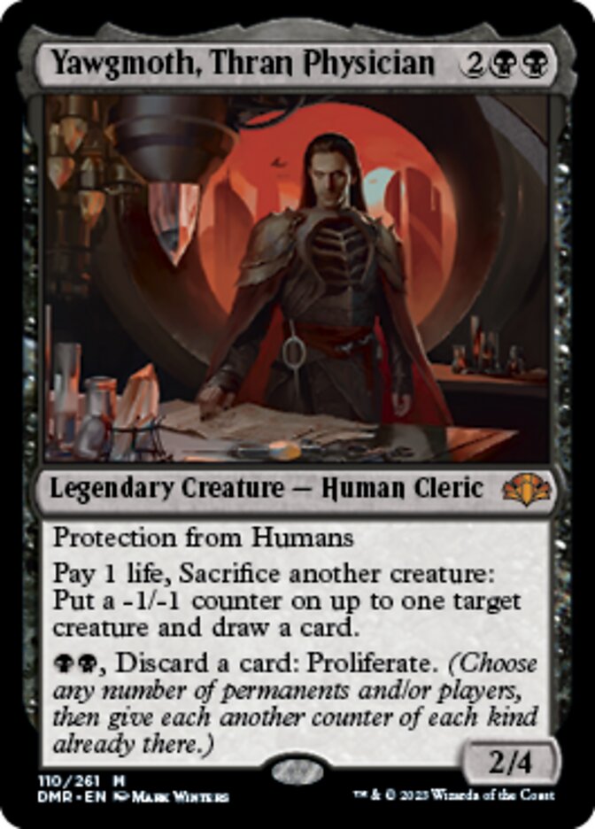 Yawgmoth, Thran Physician - Dominaria Remastered (DMR)