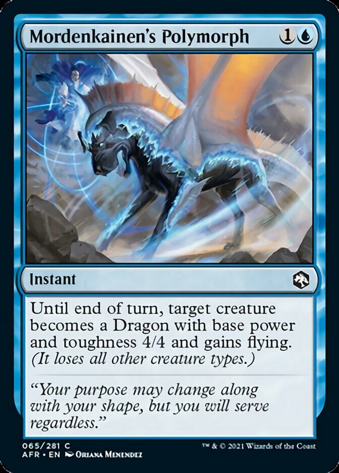 Mordenkainen's Polymorph - Adventures in the Forgotten Realms (AFR)