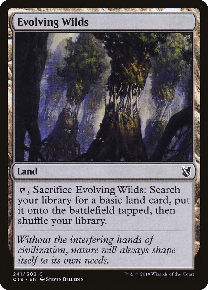 Evolving Wilds - Commander 2019 (C19)
