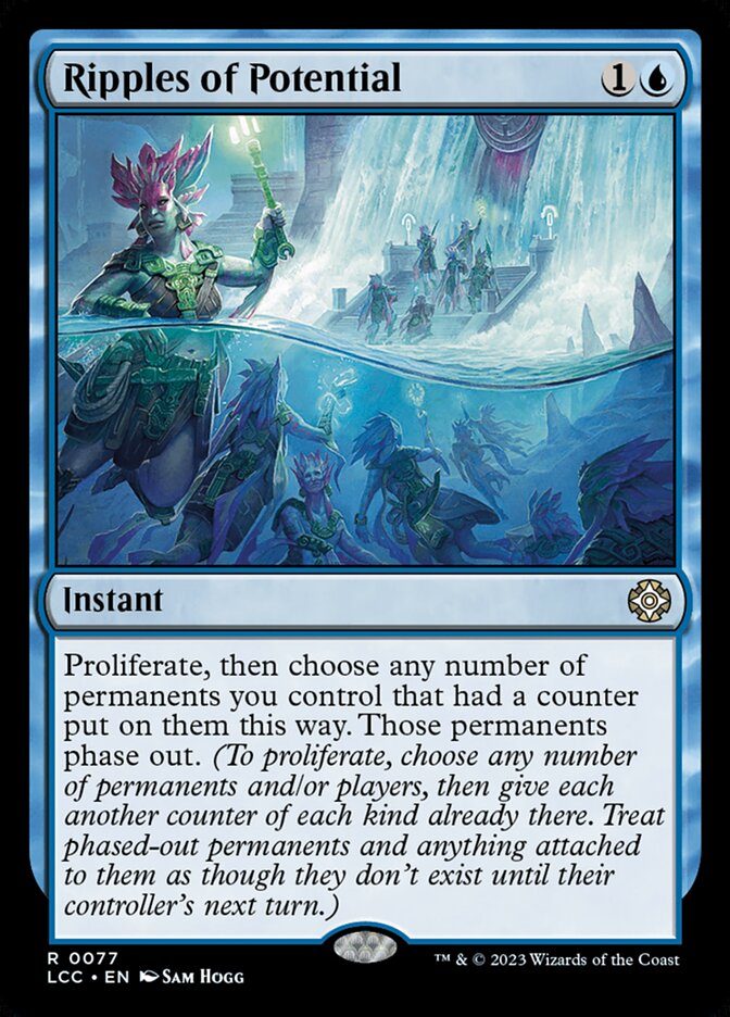 Ripples of Potential - Lost Caverns of Ixalan Commander (LCC)